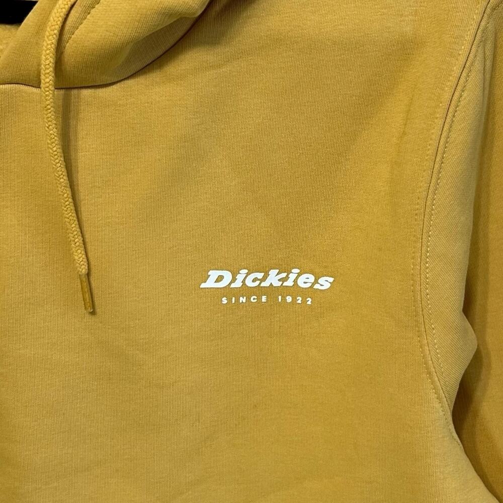 Dickies Camden Box Hoodie NWT Men's Sz L Harvest Gold Streetwear Casual Retro - Picture 6 of 7
